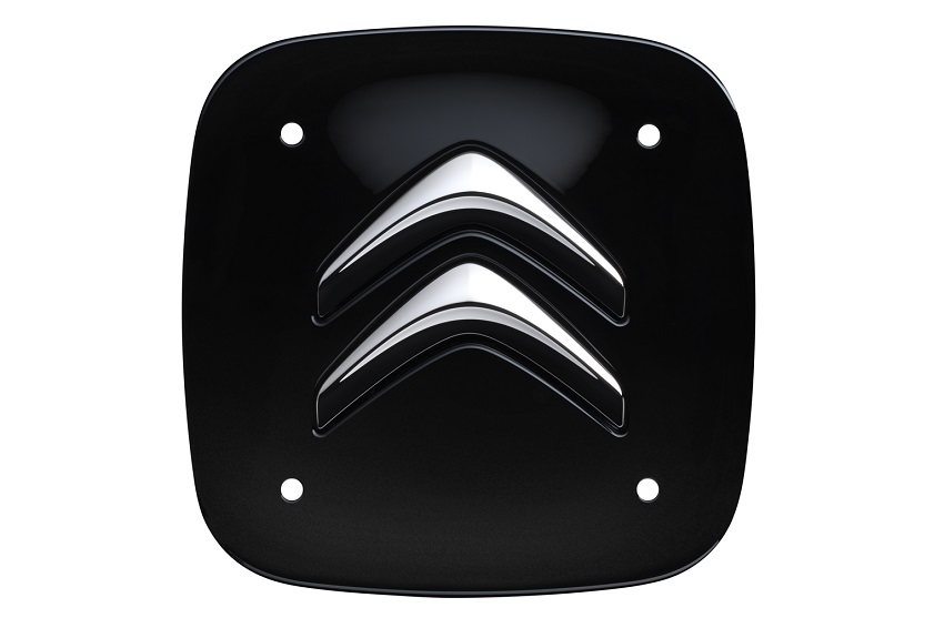 CITROEN Set of 4 wheel caps - Black