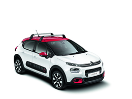 CITROEN CITROEN C3 Transverse roof bars - Aluminium