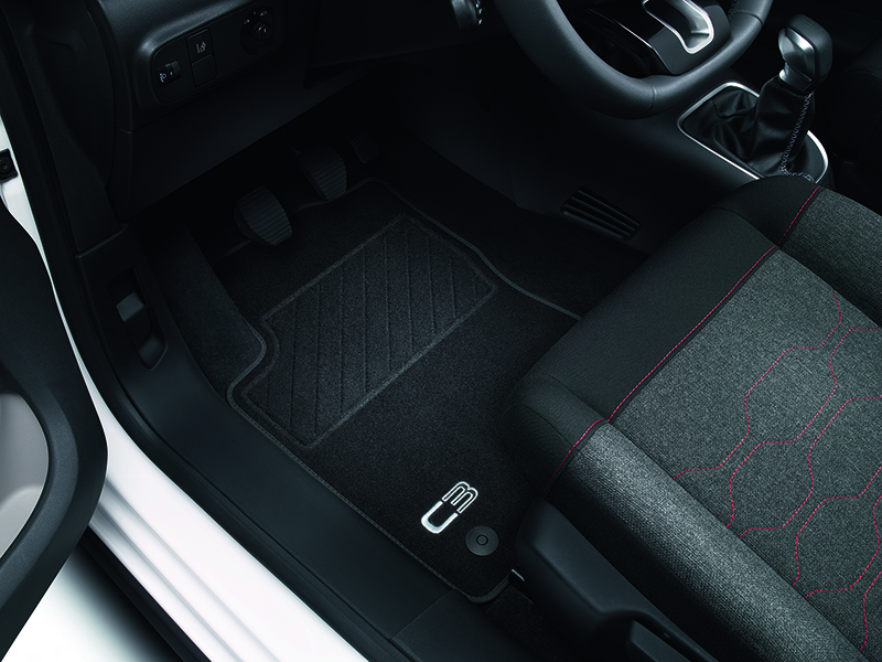 CITROEN CITROEN C3 Velour floor mats - Front and rear
