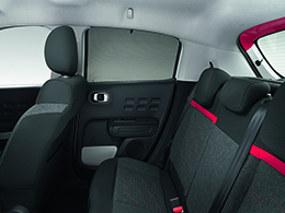 CITROEN CITROEN C3 Set of sunblinds for rear windows