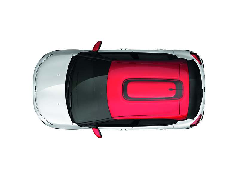 CITROEN CITROEN C3 Roof sticker kit - Black