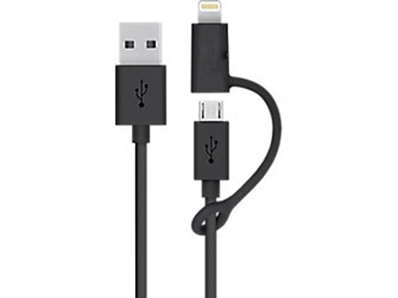 CITROEN CITROEN C3 AIRCROSS 2-in-1 USB 3.0 lightning micro USB cable, length 1 m 