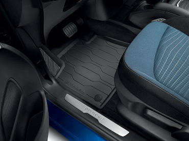 CITROEN CITROEN C4 PICASSO Set of rubber floor mats - front & 2nd row (7 seat)