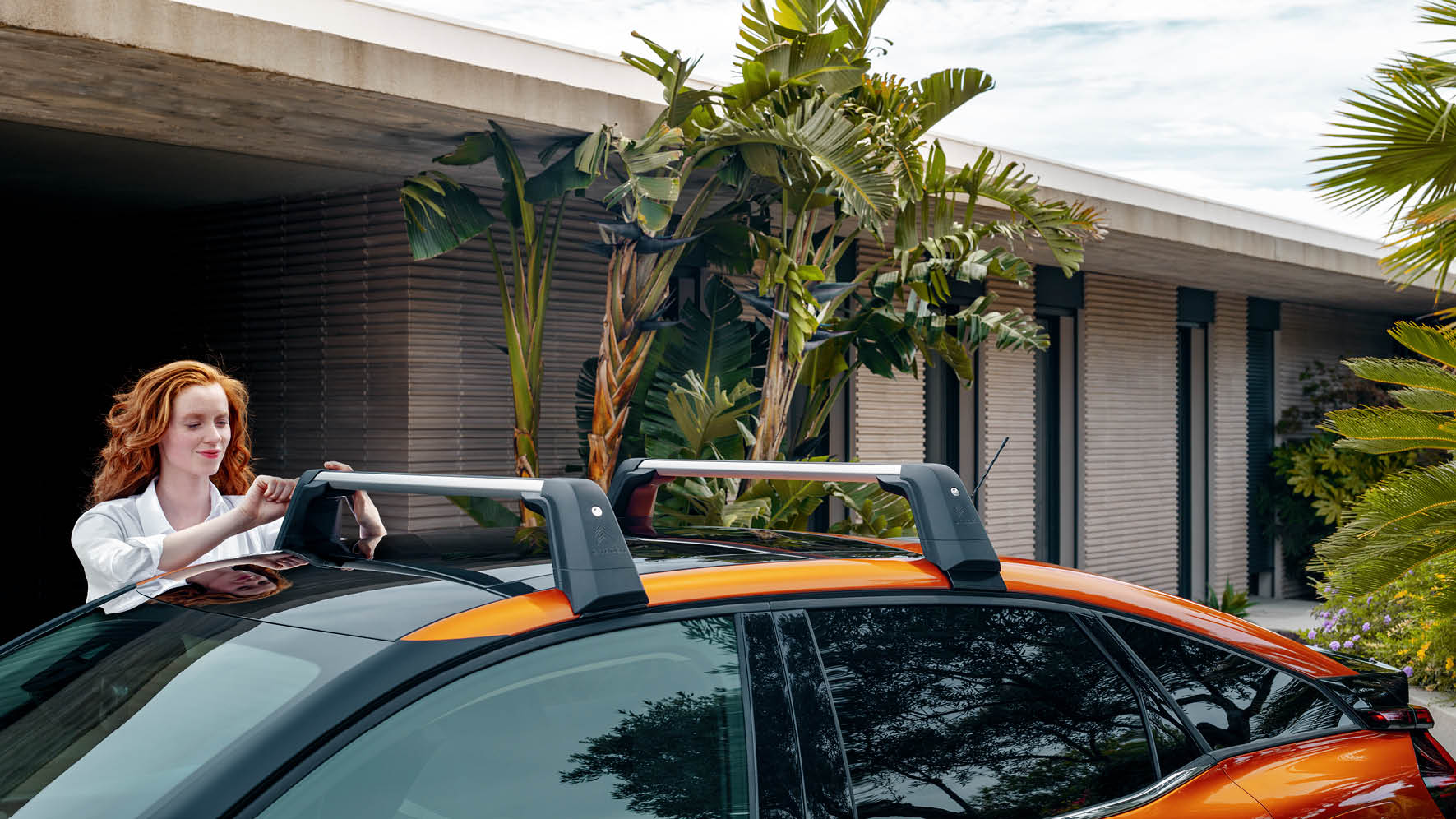 CITROEN ALL NEW CITROEN C4 Set of 2 transverse roof bars