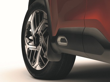 CITROEN ALL NEW CITROEN C4 Set of front mudflaps