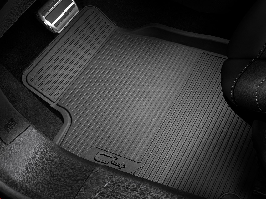 CITROEN ALL NEW CITROEN C4 Set of rubber floor mats - front & rear