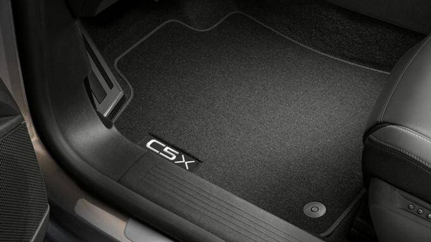CITROEN ALL NEW CITROEN C5 X Set of velour floor mats - front & rear