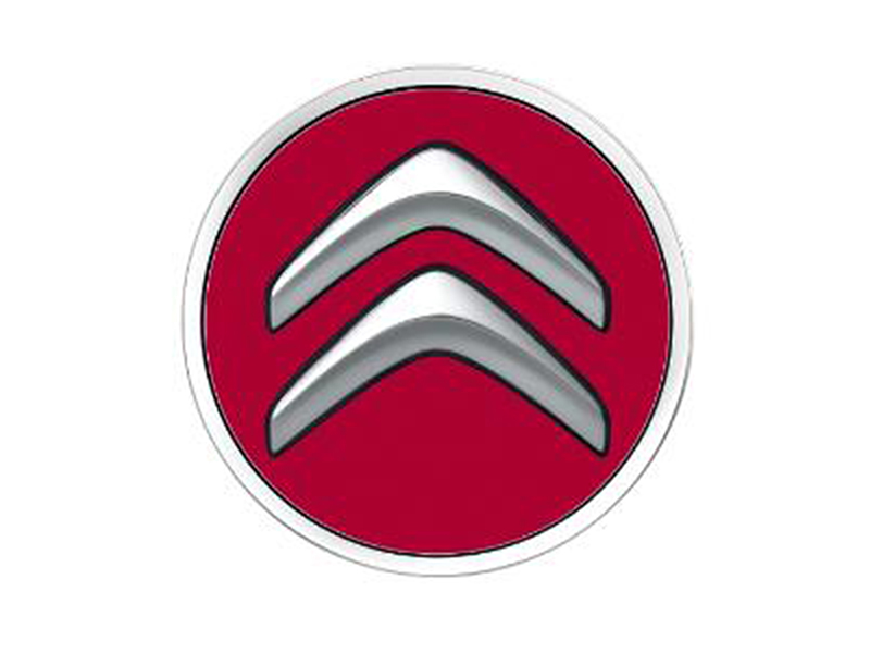 CITROEN CITROEN BERLINGO Set of 4 Alloy Wheel Centre Caps - Aden Red